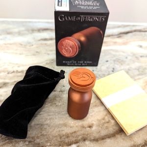 Game of Thrones Hand of the King Wax Set NEVER USED Great Gift!